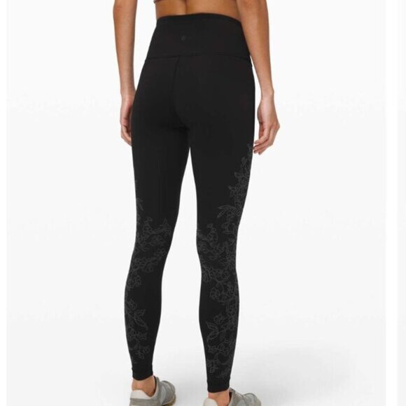 Lululemon Always On High-Rise Tight 28"*Flocked Everlux - Picture 3 of 11